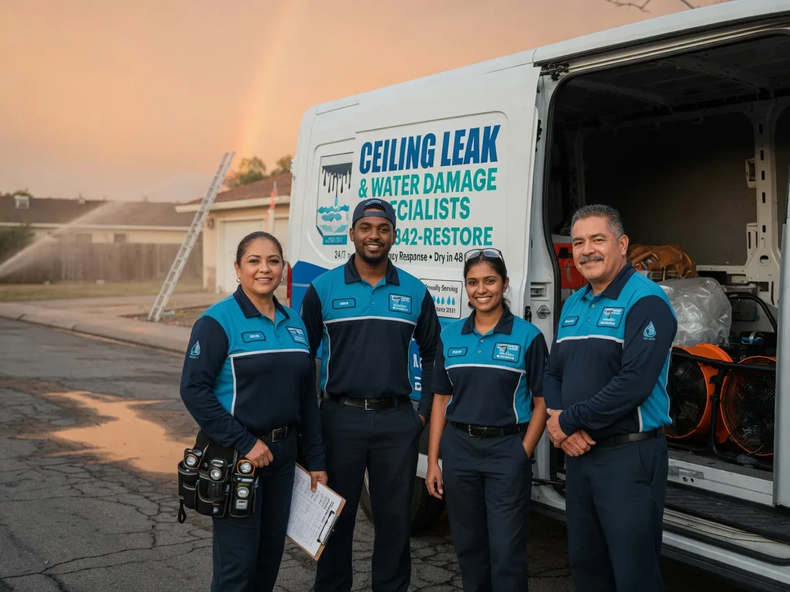 Ceiling Leak Cleanup company in Richland Springs, TX